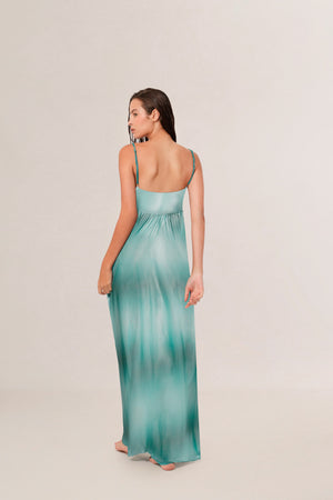Tina Maxi Dress Mistic Green