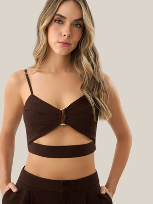 SAPPHIRE CROP TOP